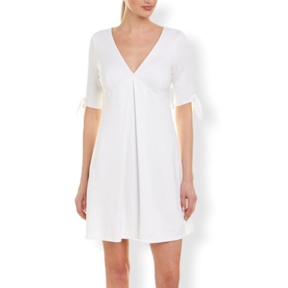 BAILEY 44 QUARTERDECK PONTE A-LINE DRESS WHITE SIZE SMALL - Picture 1 of 12
